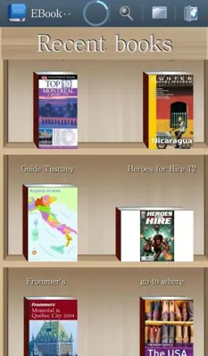 Ebook and PDF Reader android App screenshot 0